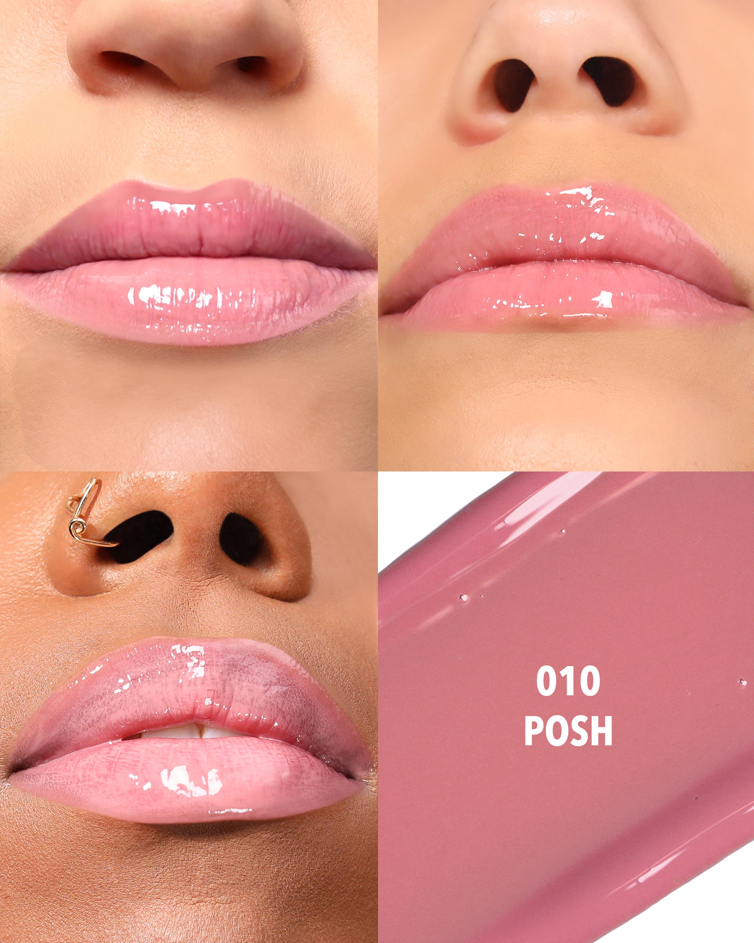 Lip Glaze Oil Plumper (010, Posh)