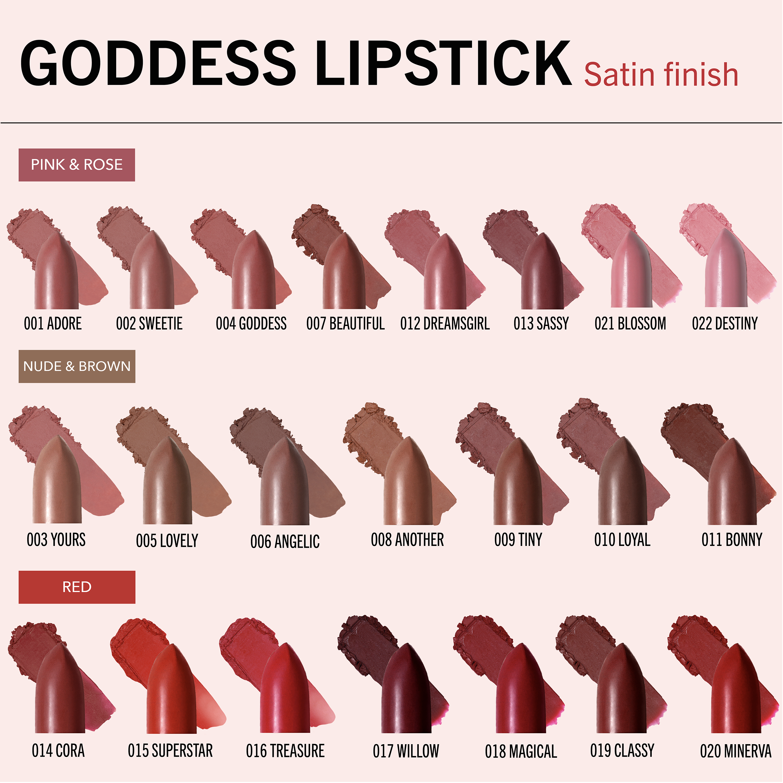 Lip Goddess Lipstick (014, Cora)