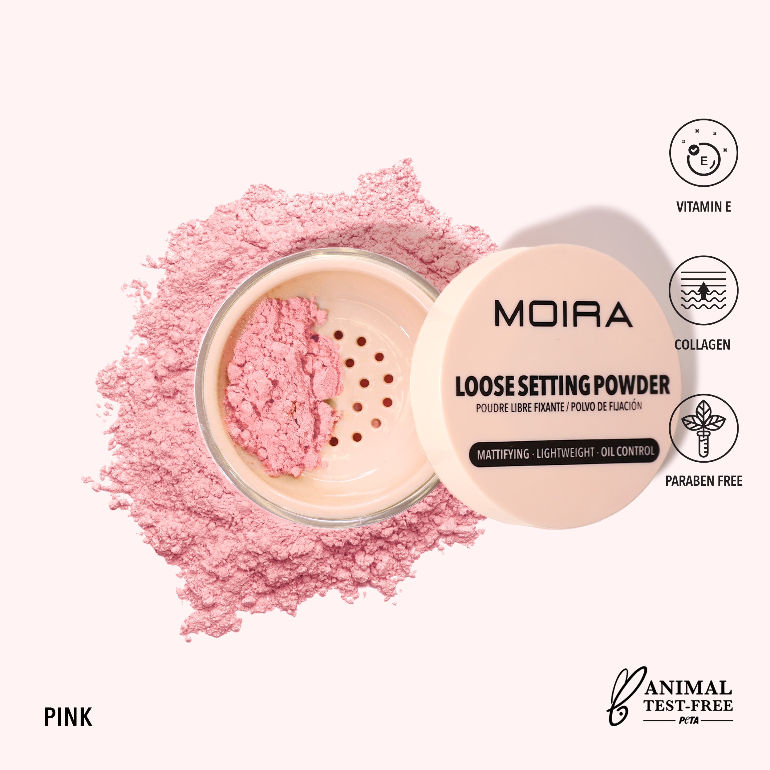 Loose Setting Powder - Pink