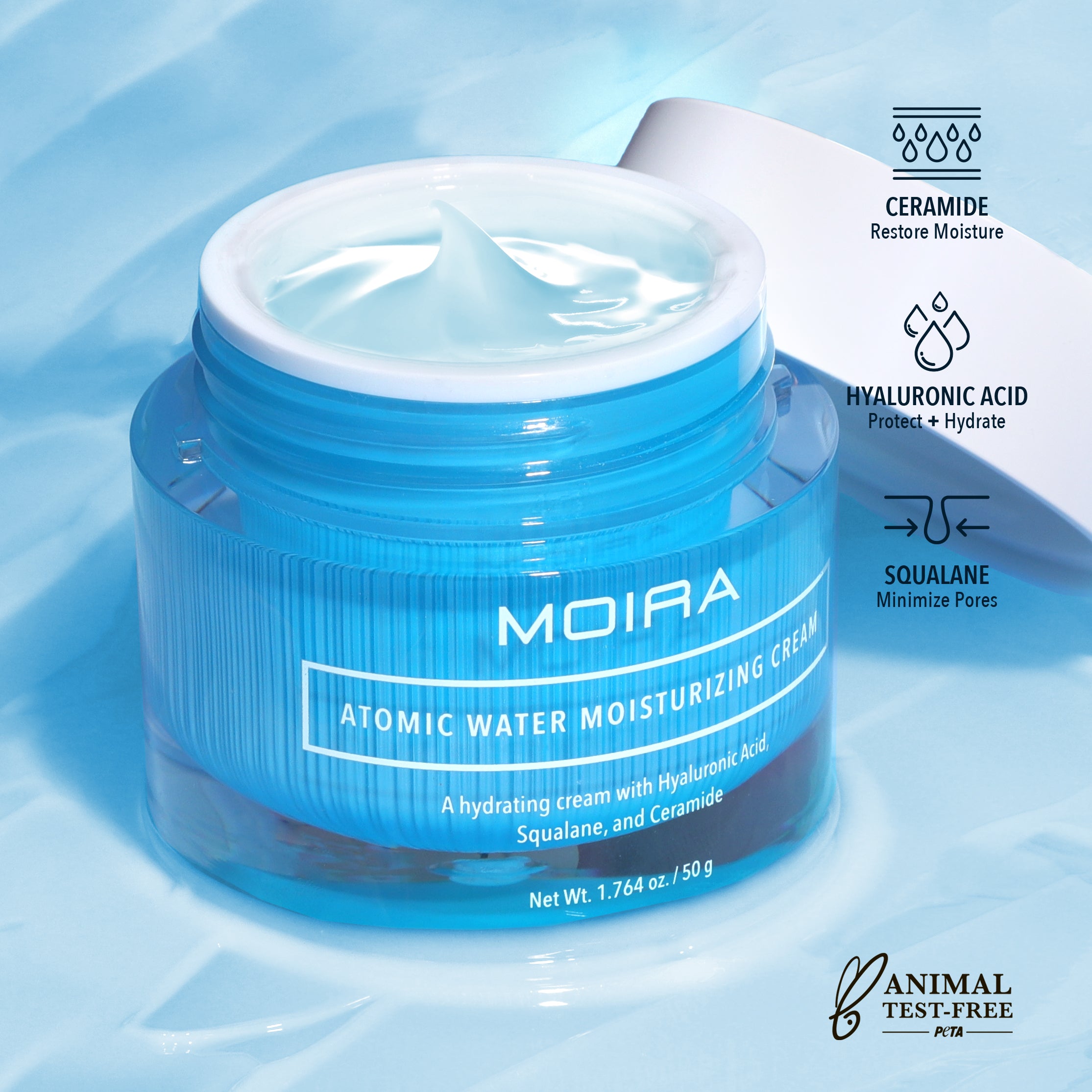 Moira Cosmetics Mediterranean (gel/400ml + lotion/400ml + body/mist/215ml +  cream/150ml) - Set