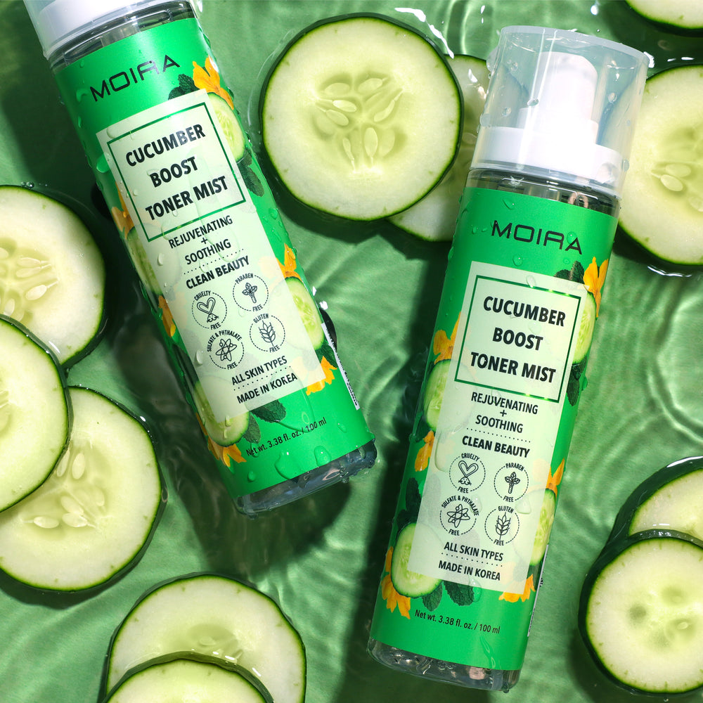 Cucumber Boost Toner Mist | MOIRA Cosmetics