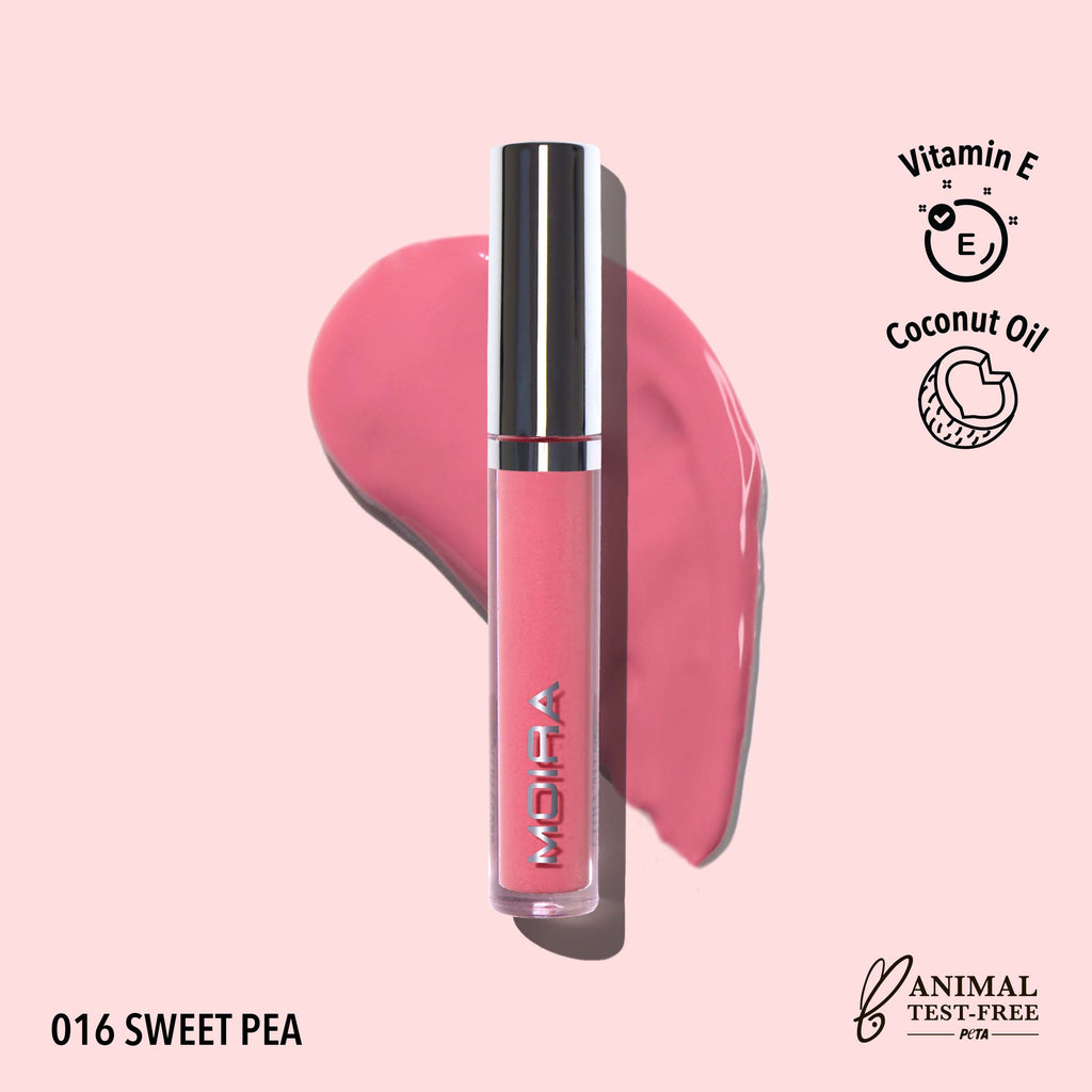 Gloss Affair Lip Gloss (016, Sweet Pea) – MOIRA BEAUTY