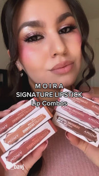  Moira Cosmetics Defiant Lipstick 015 PERFECTLY NUDE